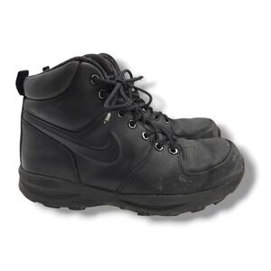 Nike Manoa Boots‎ Mens 7 Black Leather 454350-003